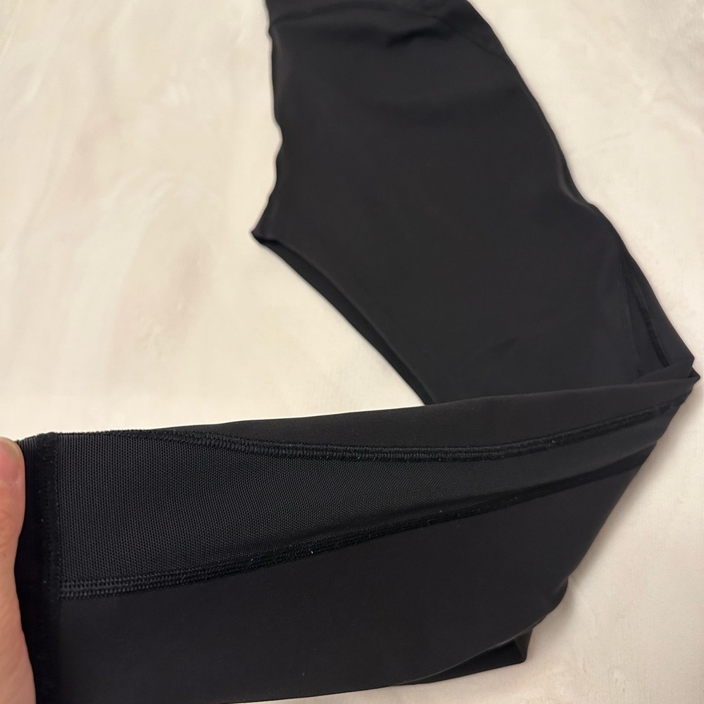 Lululemon legging with meshed calf size 4